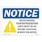 Signmission OSHA, 7" Width, Rigid Plastic, 7" W, 10" L, Landscape, Truck Drivers Your Refrigeration Sign With OS-NS-P-710-L-18739 - alternate 1